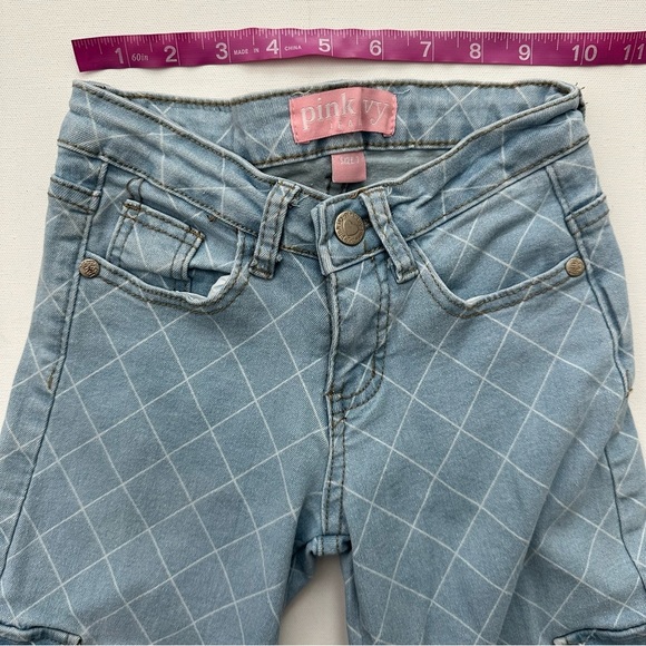 Girls Wide Leg Cargo Jeans Size 7 - Picture 7 of 15